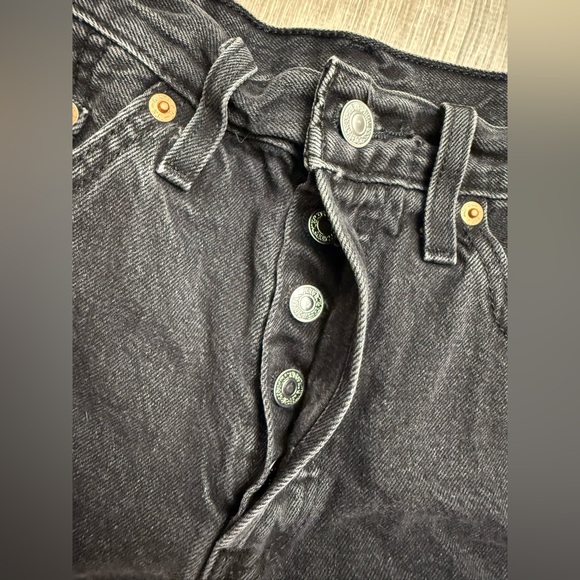 Levis 501 Shorts Size 24 - Picture 4 of 9